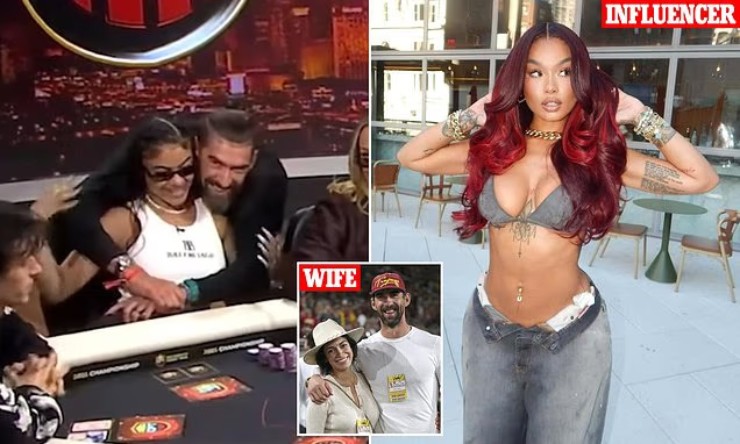 Michael Phelps vợ đẹp con ngoan, bị chỉ trích vì công khai ôm chặt nữ người mẫu - 1