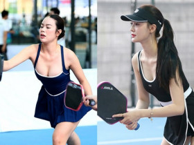 Dàn hoa hậu pickleball khoe đường cong “đốt mắt”, người đẹp Đặng Yến vô địch
