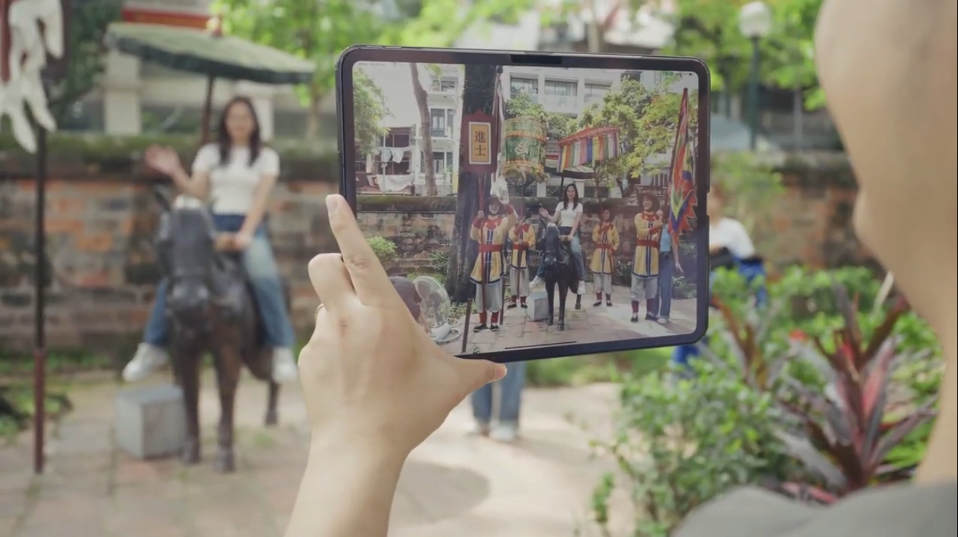 Trải nghiệm di sản số “Việt Nam Diệu Sử” tại Văn Miếu - Quốc Tử Giám - 6