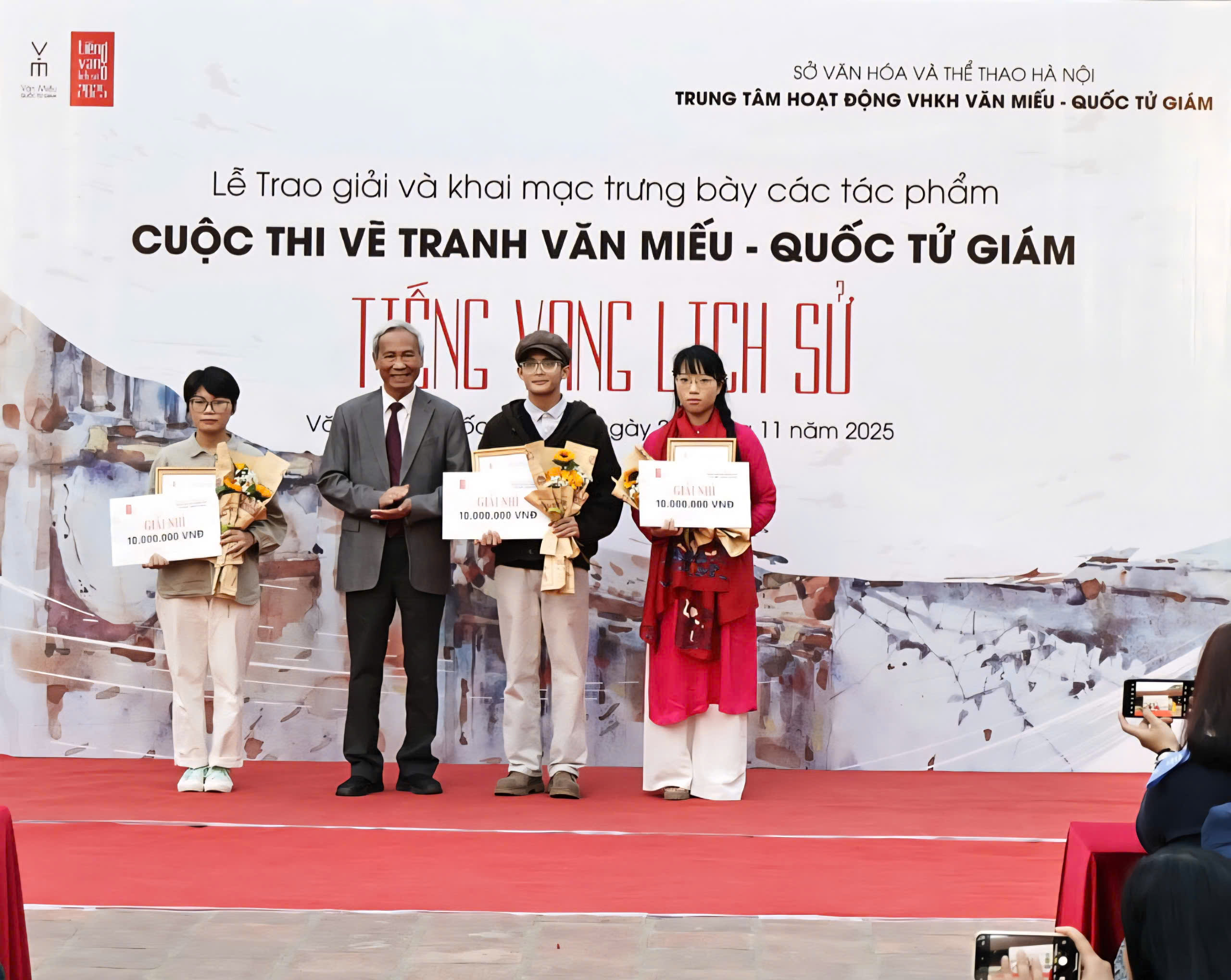 Cuộc thi vẽ tranh “Tiếng vang lịch sử” năm 2025: Cuộc đối thoại đầy cảm hứng giữa di sản và thế hệ hôm nay - 4