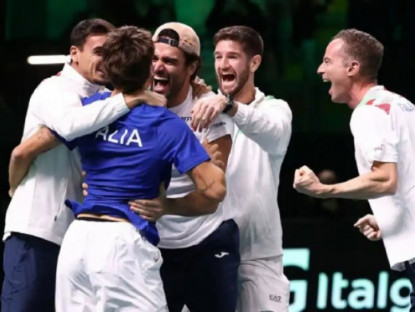 Thể thao - Ý vắng Sinner vẫn thắng đẹp Tây Ban Nha, lịch sử chói lọi khi vô địch Davis Cup