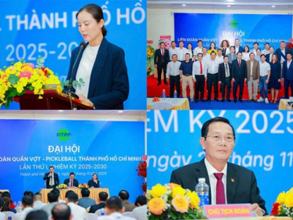 Thể thao - Nóng nhất thể thao chiều 24/11: Liên đoàn Quần vợt Pickleball TP.HCM có tân tổng thư ký