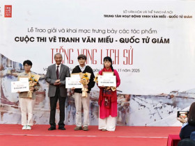 Cuộc thi vẽ tranh “Tiếng vang lịch sử” năm 2025: Cuộc đối thoại đầy cảm hứng giữa di sản và thế hệ hôm nay