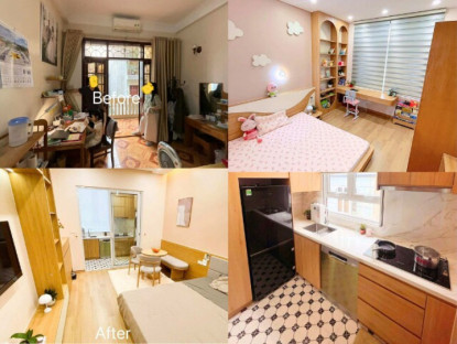 Gia đình - Dọn về căn nhà 3 tầng sống với bố mẹ chồng, nàng dâu Hà Nội tự phá vỡ, “thay áo mới” lại cho tổ ấm rất xinh