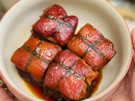 Món thịt ba chỉ kho ngon 