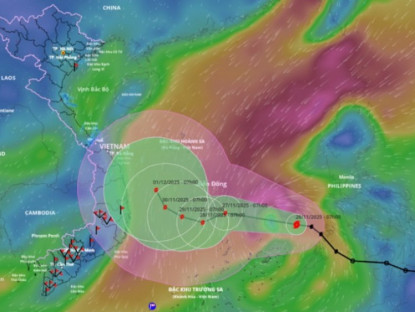 Công nghệ - Bão số 15 đỉnh điểm giật cấp 14, có lúc lệch Nam: Cách theo dõi online thời gian thực