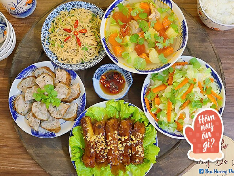 Hôm nay nấu gì: Bữa tối 5 món ngon miệng