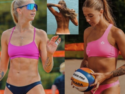 Thể thao - Nữ VĐV bóng chuyền &quot;thả rông&quot; hoàn toàn giữa thiên nhiên, hút hàng nghìn lượt xem