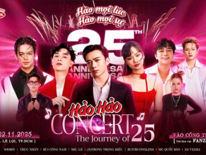 Thông tin doanh nghiệp - Hảo Hảo Concert – The Journey Of 25: Đại tiệc âm nhạc bùng nổ chào mừng 25 năm đồng hành