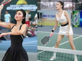 Tranh cãi chơi pickleball lúc nửa đêm, dàn mỹ nhân kể trải nghiệm đáng nhớ