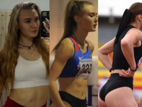 Mỹ nhân điền kinh có thân hình vạn người mê, gương mặt đẹp như minh tinh