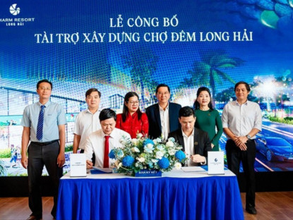 Thông tin doanh nghiệp - Xây dựng Chợ đêm Long Hải, tăng sức hấp dẫn cho du lịch địa phương