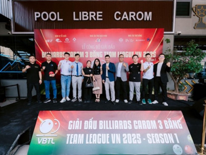 Thông tin doanh nghiệp - Billiards carom 3 băng Team League VN 2025 chính thức ra mắt