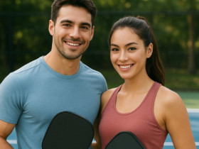 Người chơi pickleball 