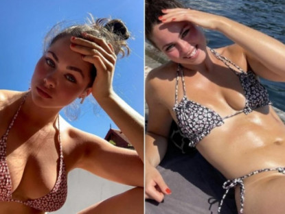 Thể thao - Mỹ nhân bóng chuyền cao 1m86 khiến fan “lạc lối” với loạt ảnh bikini hiếm có