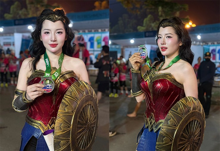 “Y tá chạy bộ” Loan Barbie biến thành nữ chiến binh, dàn hot girl hóa thân gợi cảm - 2