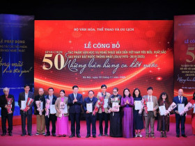 Tôn vinh 50 tác phẩm văn học, nghệ thuật biểu diễn xuất sắc sau ngày đất nước thống nhất