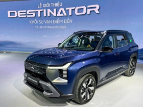 Mitsubishi công bố giá bán dòng xe Destinator tại Việt Nam