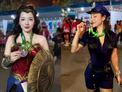 Thể thao - “Y tá chạy bộ” Loan Barbie biến thành nữ chiến binh, dàn hot girl hóa thân gợi cảm