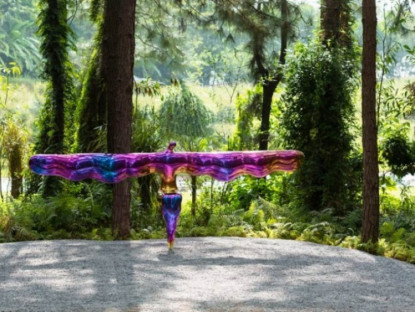 Giải trí - Giới trẻ thích thú khám phá những tuyệt phẩm nghệ thuật ẩn mình trong rừng