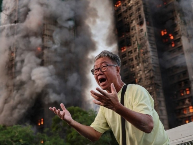 Đằng sau hình ảnh tuyệt vọng nhất trong vụ cháy thảm khốc ở Hong Kong