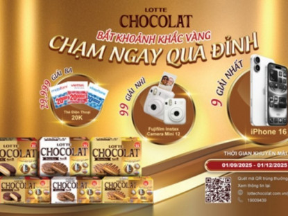 Thông tin doanh nghiệp - Nhìn lại hành trình “bắt khoảnh khắc vàng” cùng LOTTE CHOCOLAT: góp niềm vui “to” từ chiếc bánh nhỏ