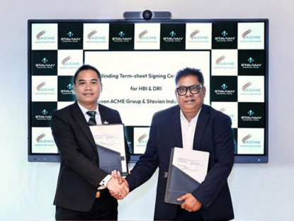 Thông tin doanh nghiệp - STAVIAN INDUSTRIAL METAL và tập đoàn ACME ký kết hợp đồng bao tiêu nguyên liệu thép xanh dài hạn