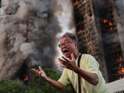 Thế giới - Đằng sau hình ảnh tuyệt vọng nhất trong vụ cháy thảm khốc ở Hong Kong