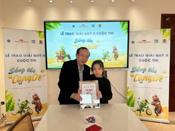 Khép lại quý II: Lễ trao giải cuộc thi “Sáng tác cùng Dế” vinh danh những cây bút Nhí xuất sắc - 4