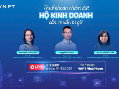 Thông tin doanh nghiệp - VNPT VinaPhone tổ chức đối thoại cùng chuyên gia, đồng hành hộ kinh doanh trước “giờ G” chuyển đổi thuế