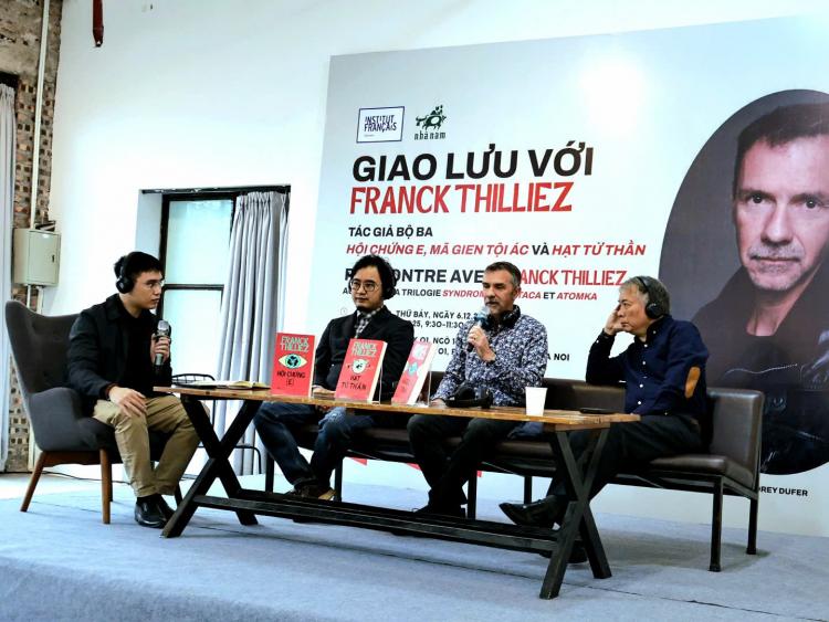 Khoa học, tội ác và những tầng sâu bí ẩn trong thế giới trinh thám của Franck Thilliez