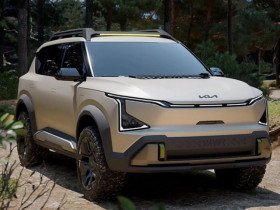 Ngắm xe điện KIA EV5 Weekender dành cho giới mê Offroad