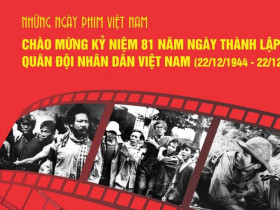 Chiếu phim chào mừng 81 năm Ngày thành lập Quân đội nhân dân Việt Nam