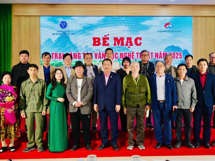 65 tác phẩm ra đời từ Trại sáng tác Văn học nghệ thuật Cao Bằng năm 2025