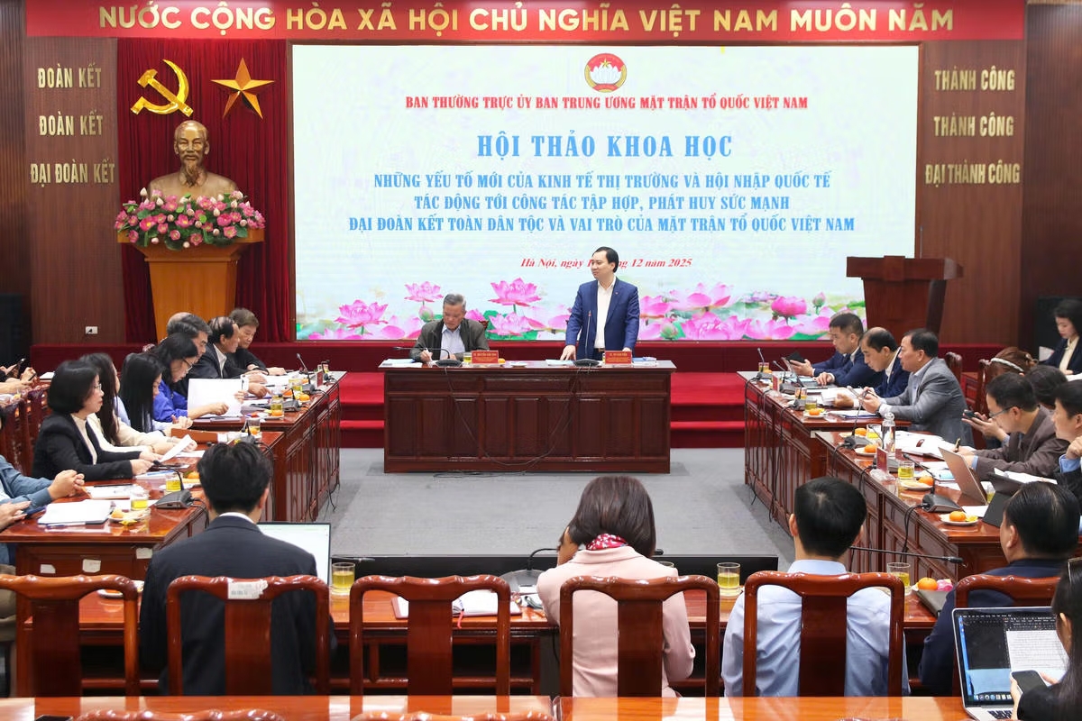 Bàn giải pháp phát huy vai trò của Mặt trận trong thực hiện kinh tế thị trường - 1