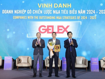Thông tin doanh nghiệp - GELEX vinh dự là Doanh nghiệp có chiến lược M&amp;A tiêu biểu 2024-2025