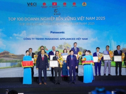 Thông tin doanh nghiệp - Panasonic Appliances Việt Nam nhận hai giải thưởng về phát triển bền vững