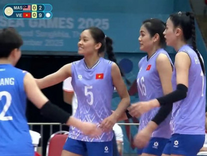 Thể thao - Video bóng chuyền ĐT nữ Việt Nam - Malaysia: Tưng bừng hơn cả trận ra quân (SEA Games)