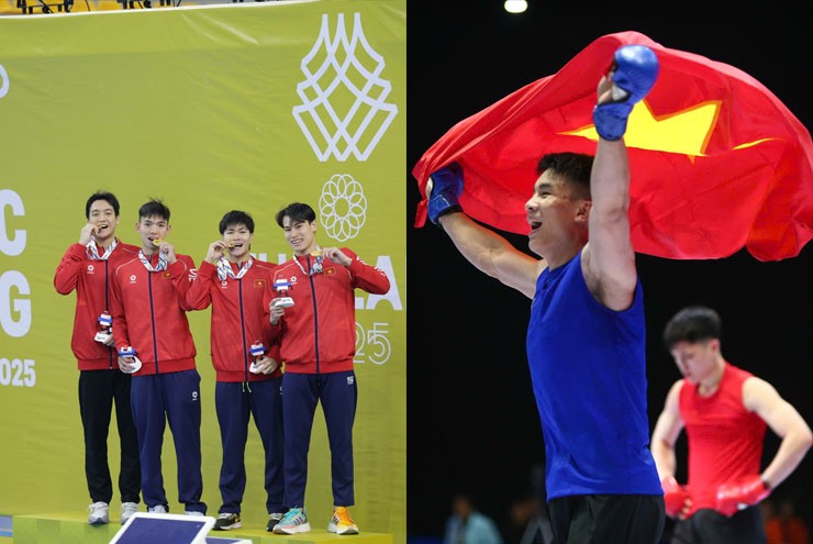 Biến động bảng xếp hạng huy chương SEA Games, Việt Nam giành "cơn mưa HCV" xếp thứ mấy? - 1