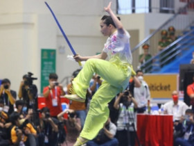 Hot girl Wushu Dương Thúy Vi săn HCV SEA Games 33, chủ nhà chơi khó ra sao?