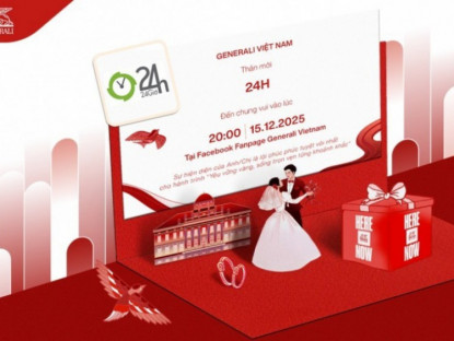 Thông tin doanh nghiệp - Thiệp mừng online “mới lạ” của Generali khiến cả cộng đồng mạng “thích thú”. Điều đặc biệt nào sắp được bật mí?