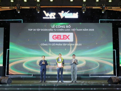 Thông tin doanh nghiệp - GELEX nổi bật tại bảng xếp hạng ALPHA30 Top 30 Tập đoàn Đầu tư Chiến lược Việt Nam năm 2025