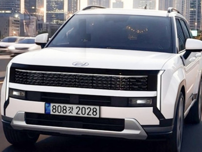 Giao thông - Hyundai SantaFe phiên bản nâng cấp chạy thử trên đường phố