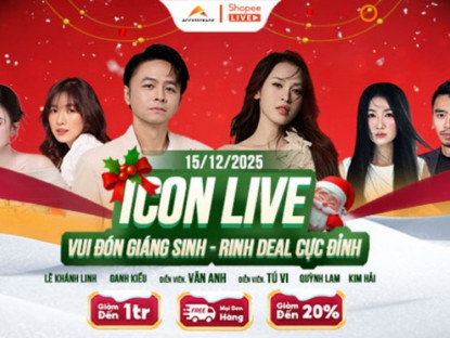 Thông tin doanh nghiệp - Săn vàng thật: Ưu đãi độc quyền chỉ có trong phiên Icon Live 15.12