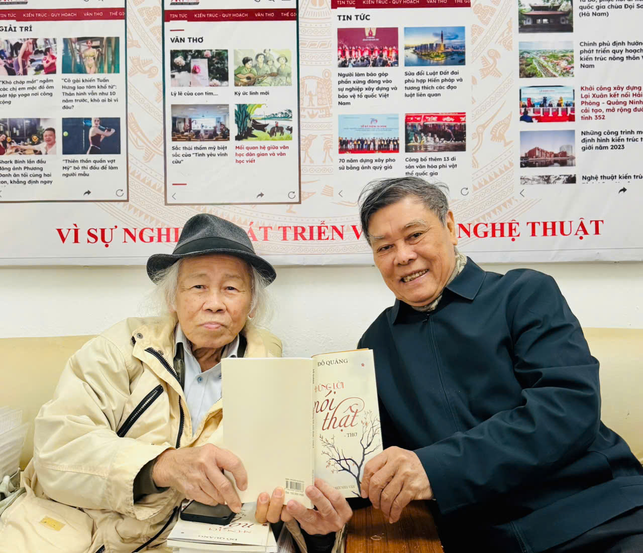 Cõi lòng Đỗ Quảng (Đọc “Những lời nói thật”, thơ Đỗ Quảng, NXB Hội Nhà văn, năm 2025) - 2