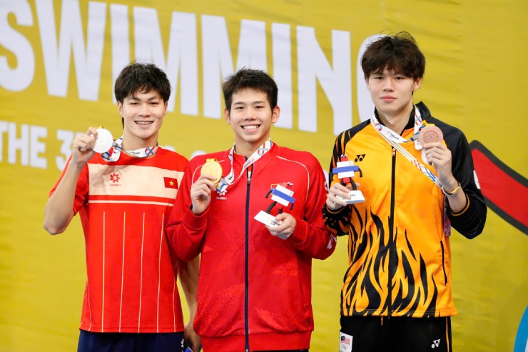 Huyền thoại bơi Ánh Viên nói lời "gan ruột" khi em trai giành HCV SEA Games - 1