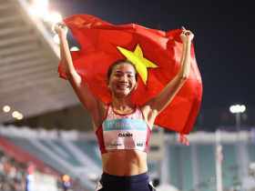 Trực tiếp điền kinh SEA Games: Nguyễn Thị Oanh bảo vệ thành công HCV