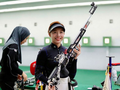 Thể thao - Người đẹp bắn súng Phí Thanh Thảo phá kỷ lục SEA Games 33