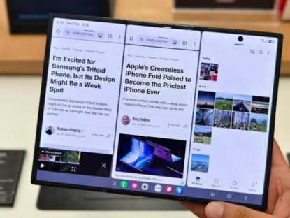 Công nghệ - Chi phí thay màn hình Galaxy Z TriFold bằng mua mới một chiếc S25 Ultra