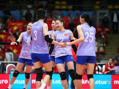 Thể thao - Video bóng chuyền ĐT nữ Việt Nam - Philippines: Thanh Thúy chói sáng (SEA Games)